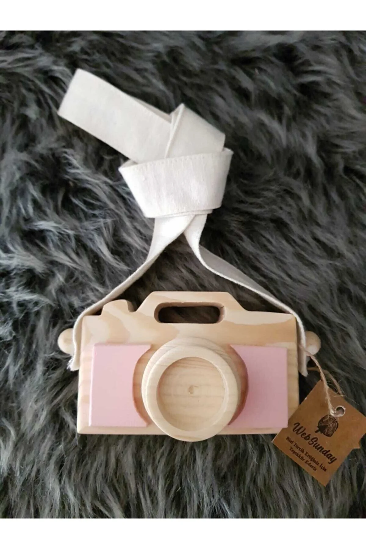 Retro Doğal Oyuncak Fotoğraf Makinesi, Küçük Çocuk Bebekler Için Hediyelik Elyapımı